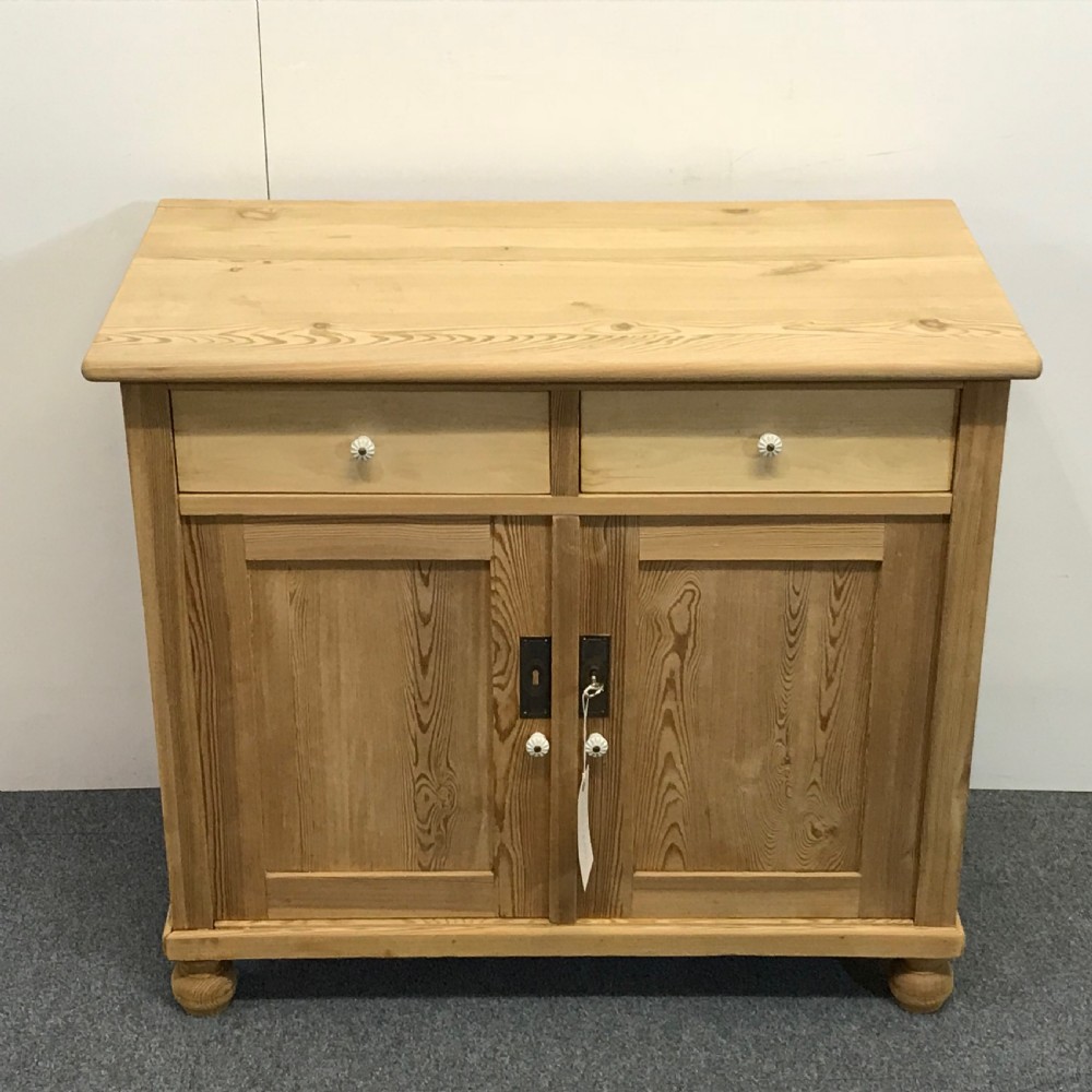 Small Antique Pine Cupboard c.1910 View II