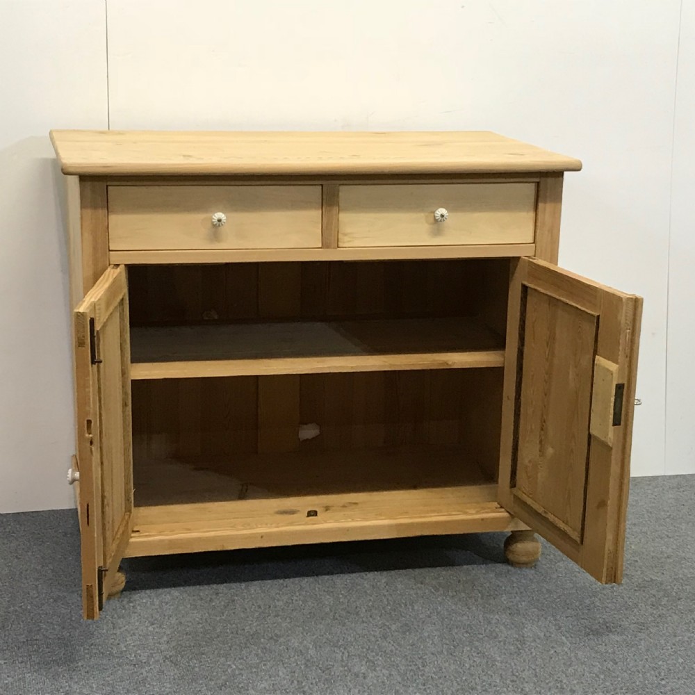 Small Antique Pine Cupboard c.1910 View III