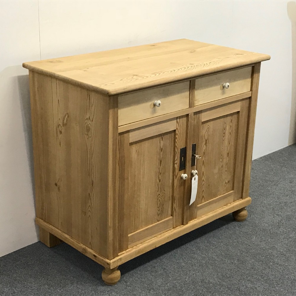 Small Antique Pine Cupboard c.1910 View IV