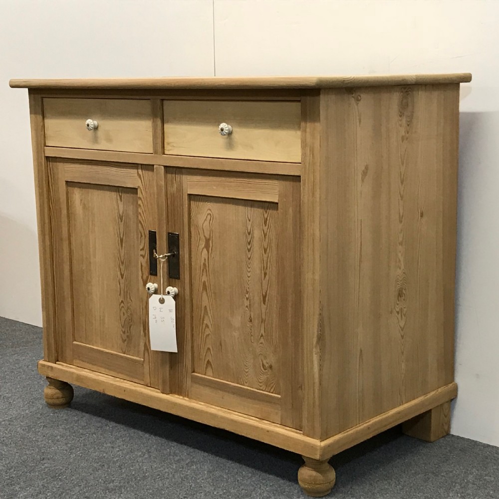 Small Antique Pine Cupboard c.1910 View VI