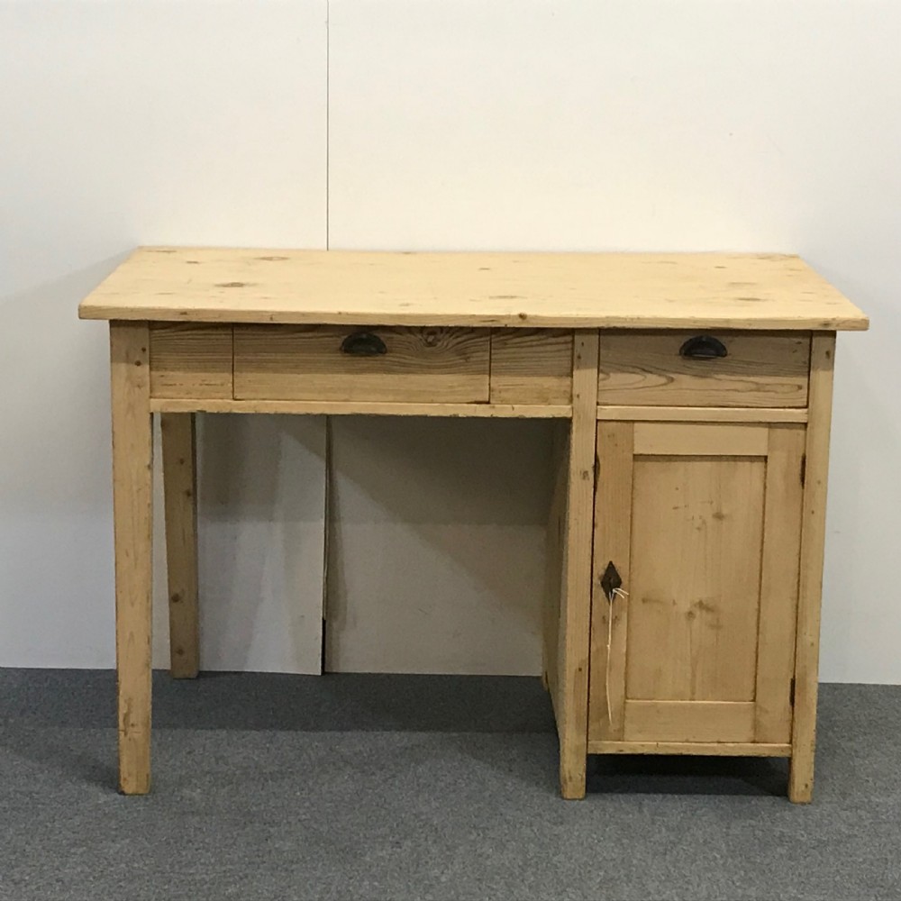 ANTIQUE PINE TABLE DESK 