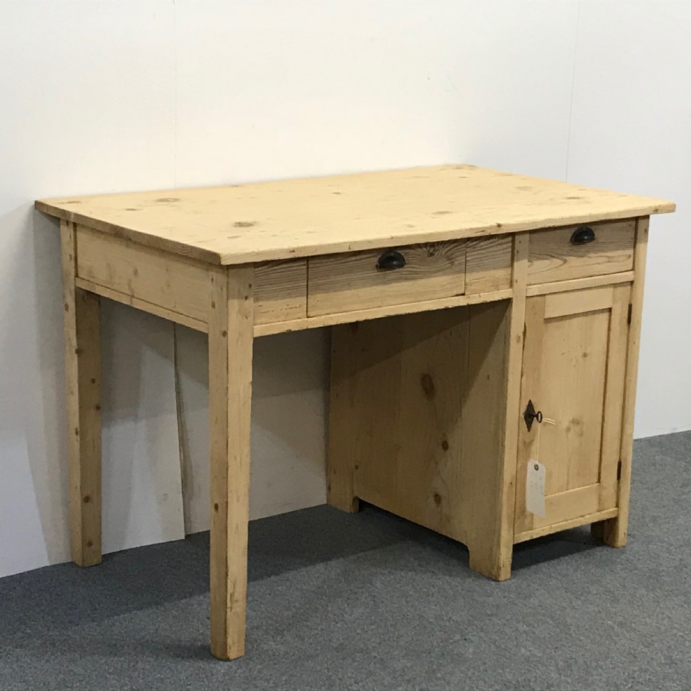 ANTIQUE PINE TABLE DESK  View II