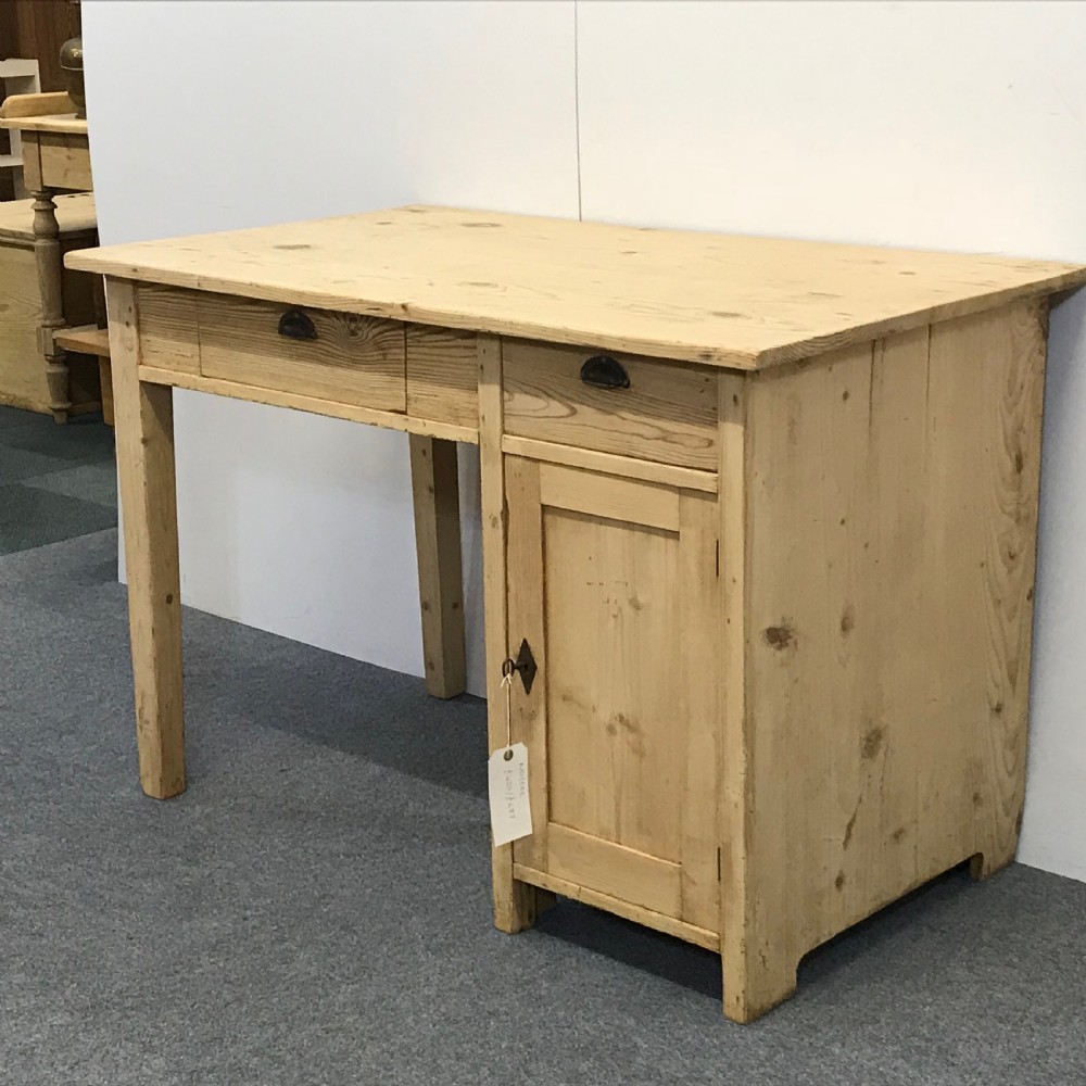 ANTIQUE PINE TABLE DESK  View III