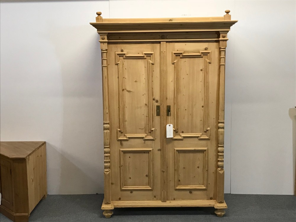 Art Deco Pine Cupboard c.1920