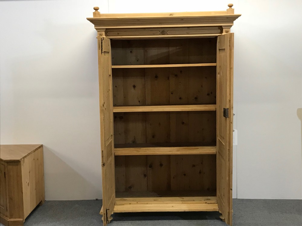 Art Deco Pine Cupboard c.1920 View II