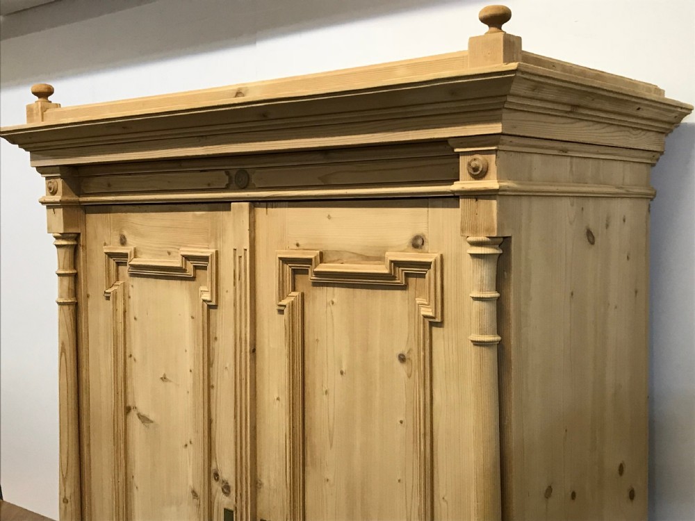 Art Deco Pine Cupboard c.1920 View VI