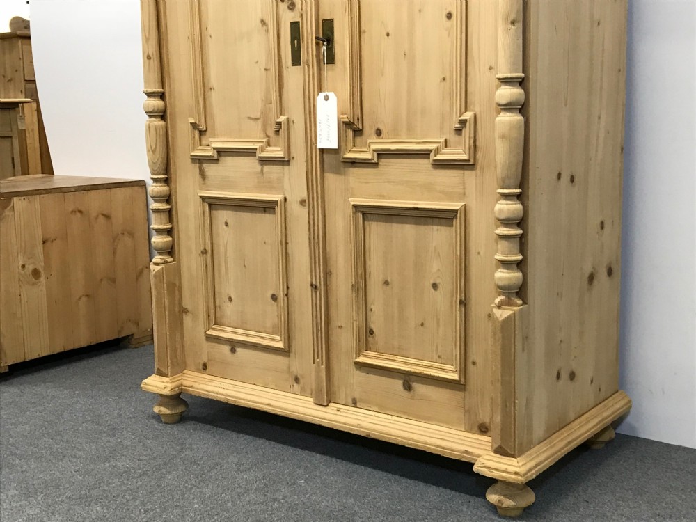 Art Deco Pine Cupboard c.1920 View VII