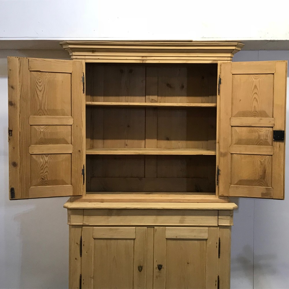 Stunning 19th Century Large French Pine Housekeepers Cupboard  View VII