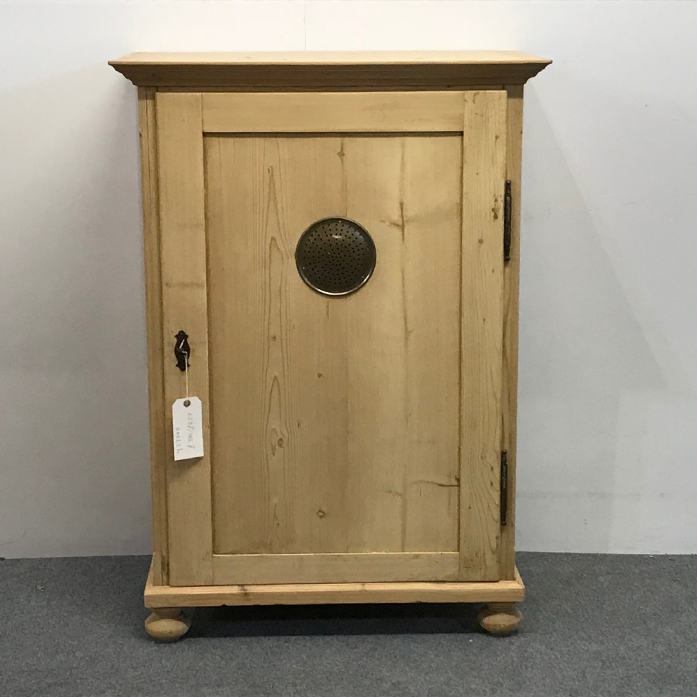 Antique Pine Farmhouse Kitchen Food Store Cupboard 