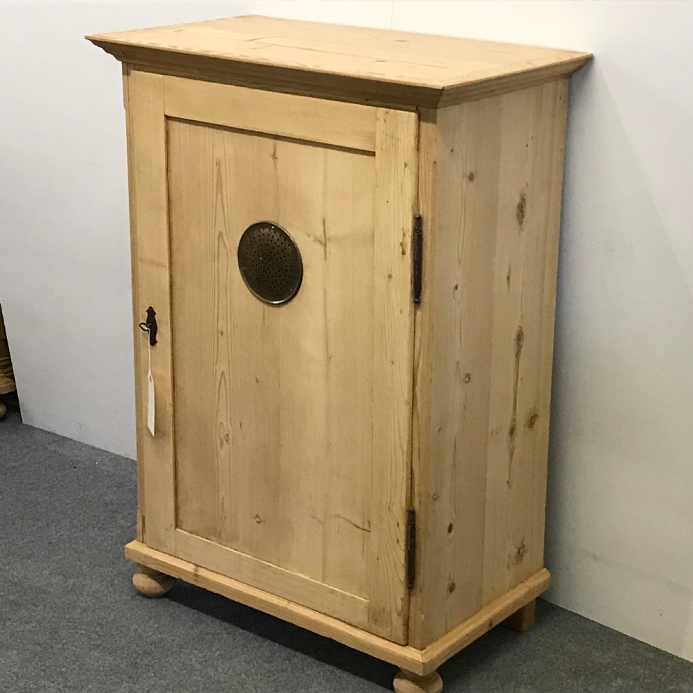 Antique Pine Farmhouse Kitchen Food Store Cupboard  View IV