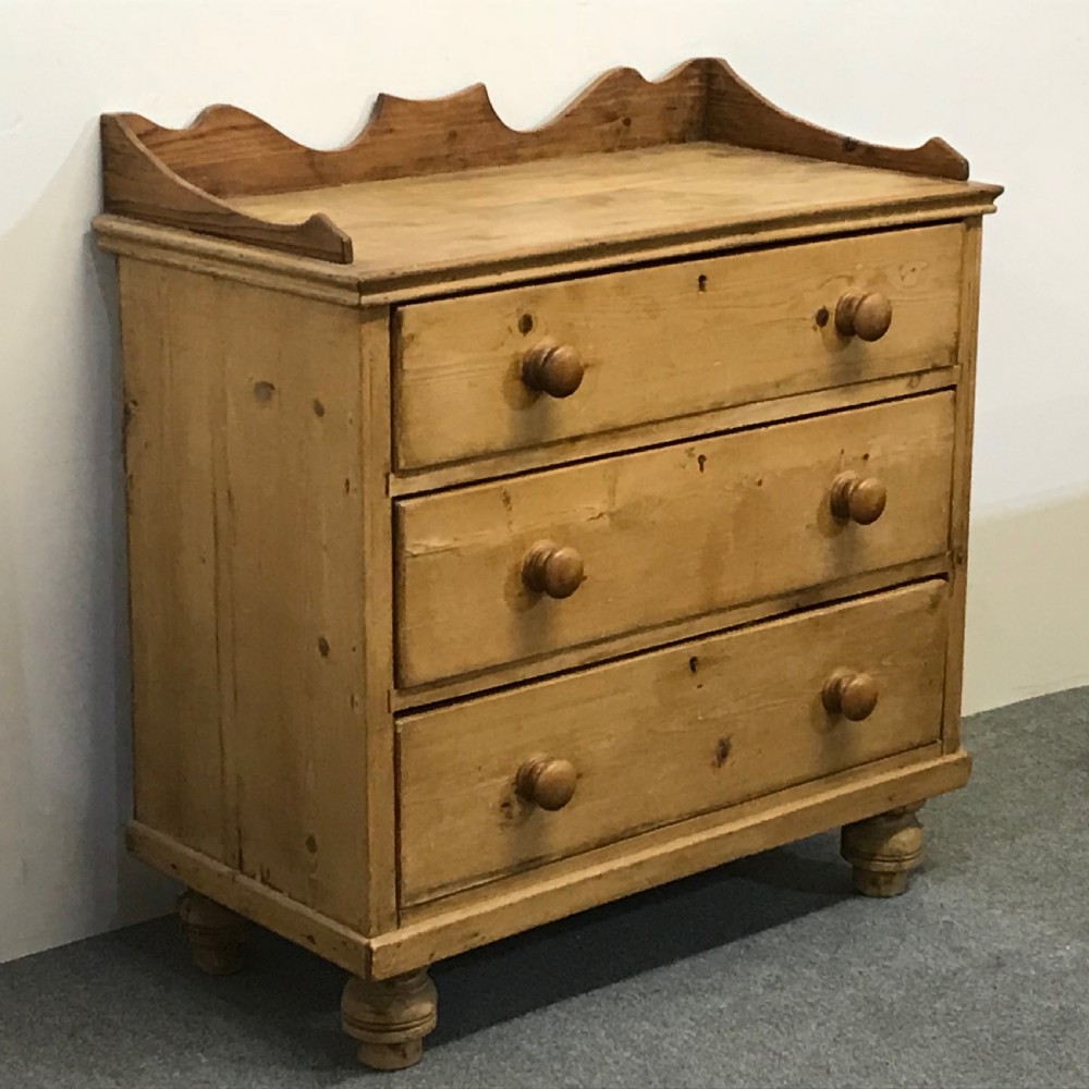 Edwardian Pine Chest of Drawers View II
