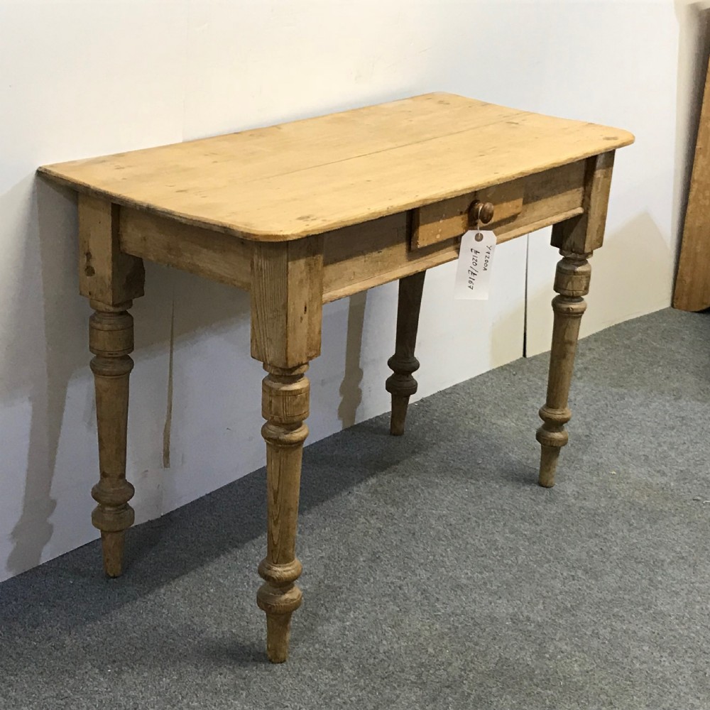 Small Victorian Pine Writing Table  View II