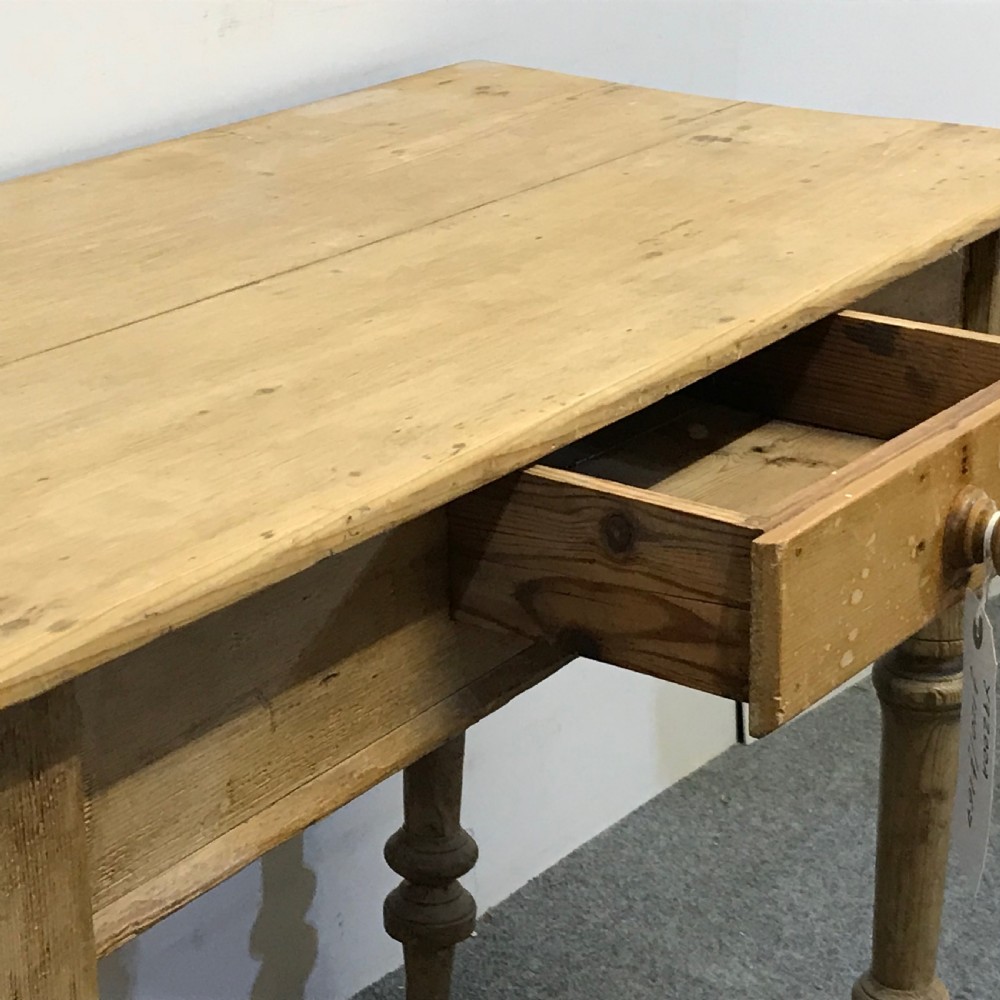 Small Victorian Pine Writing Table  View III