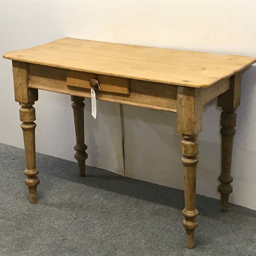Small Victorian Pine Writing Table  View V