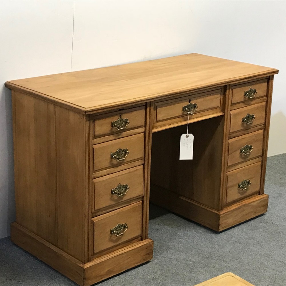 Antique Satin Walnut Office Desk View II