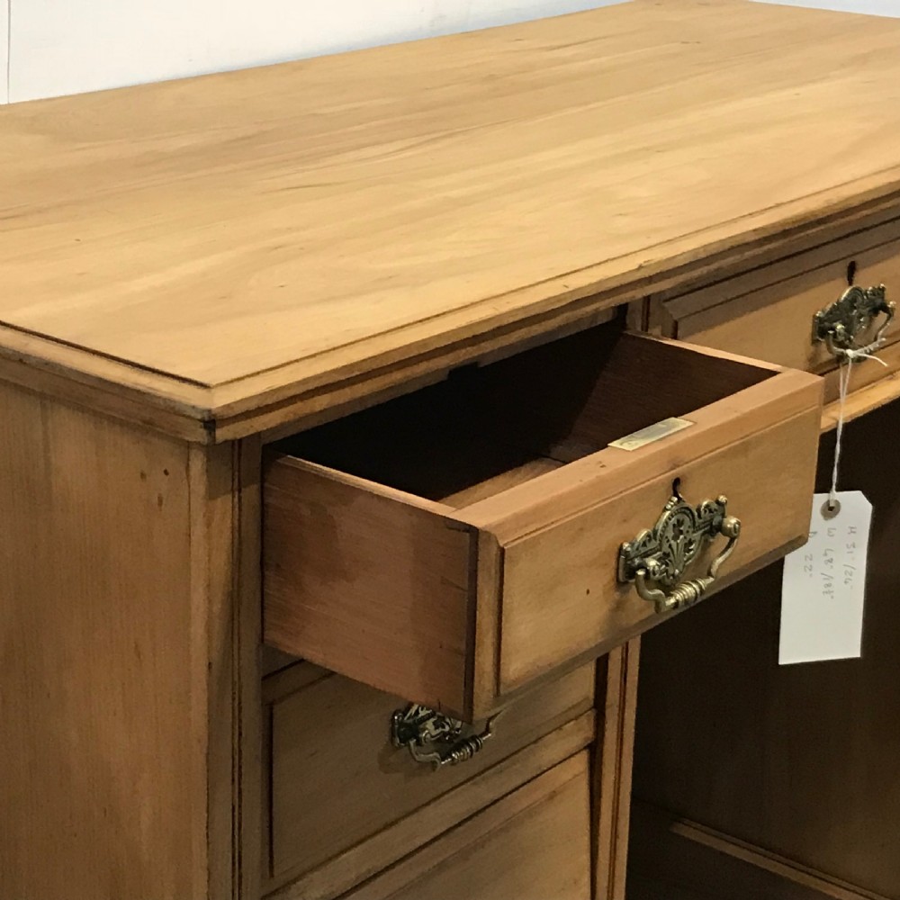Antique Satin Walnut Office Desk View III