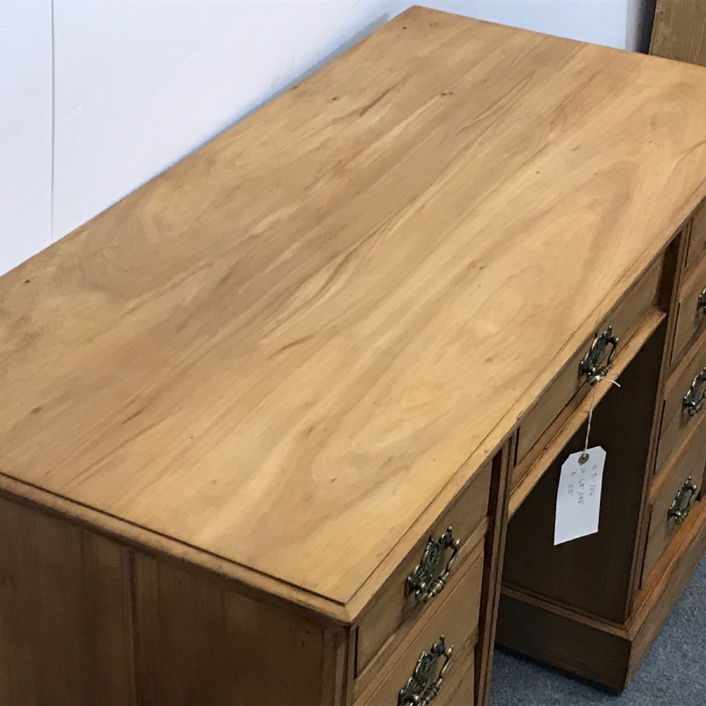 Antique Satin Walnut Office Desk View IV