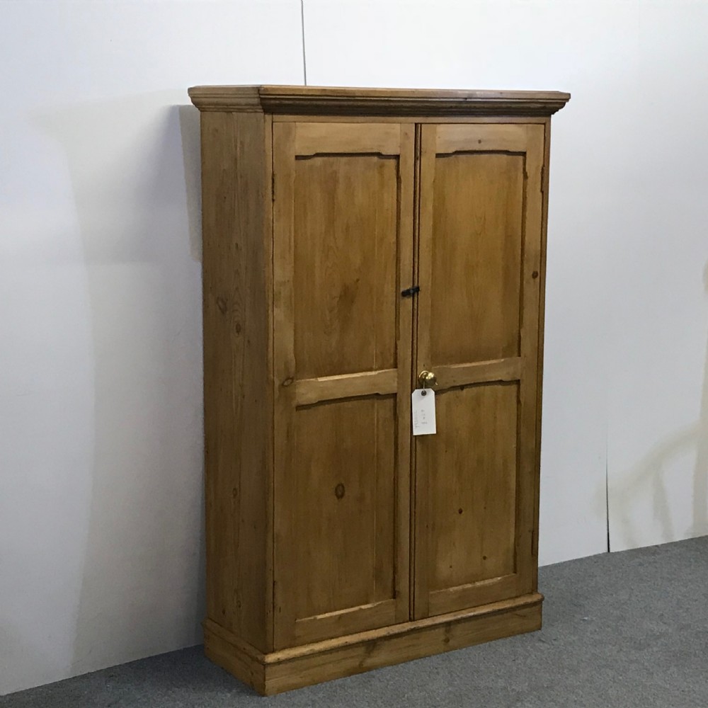 OLD ENGLISH PINE SCHOOL STORE CUPBOARD View IV