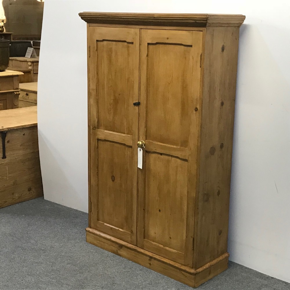 OLD ENGLISH PINE SCHOOL STORE CUPBOARD View V