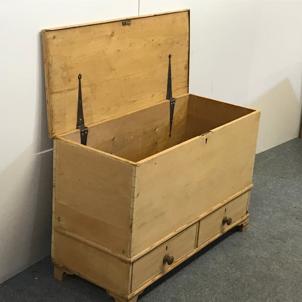 Georgian Pine Mule Chest View V