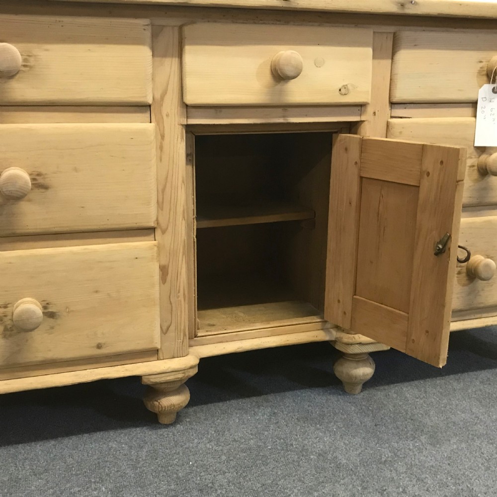 Victorian Pine Sideboard  View IV