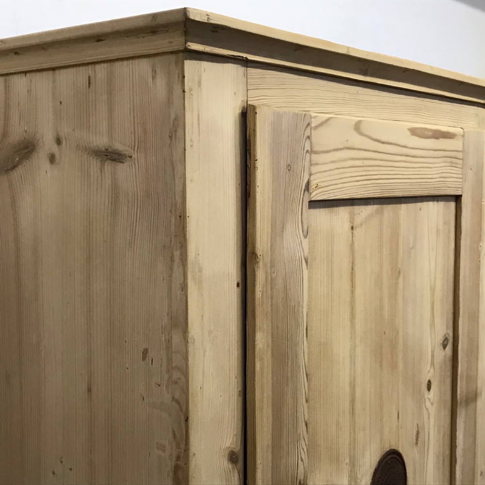 OLD PINE KITCHEN LARDER CUPBOARD WITH DRAWERS View VI