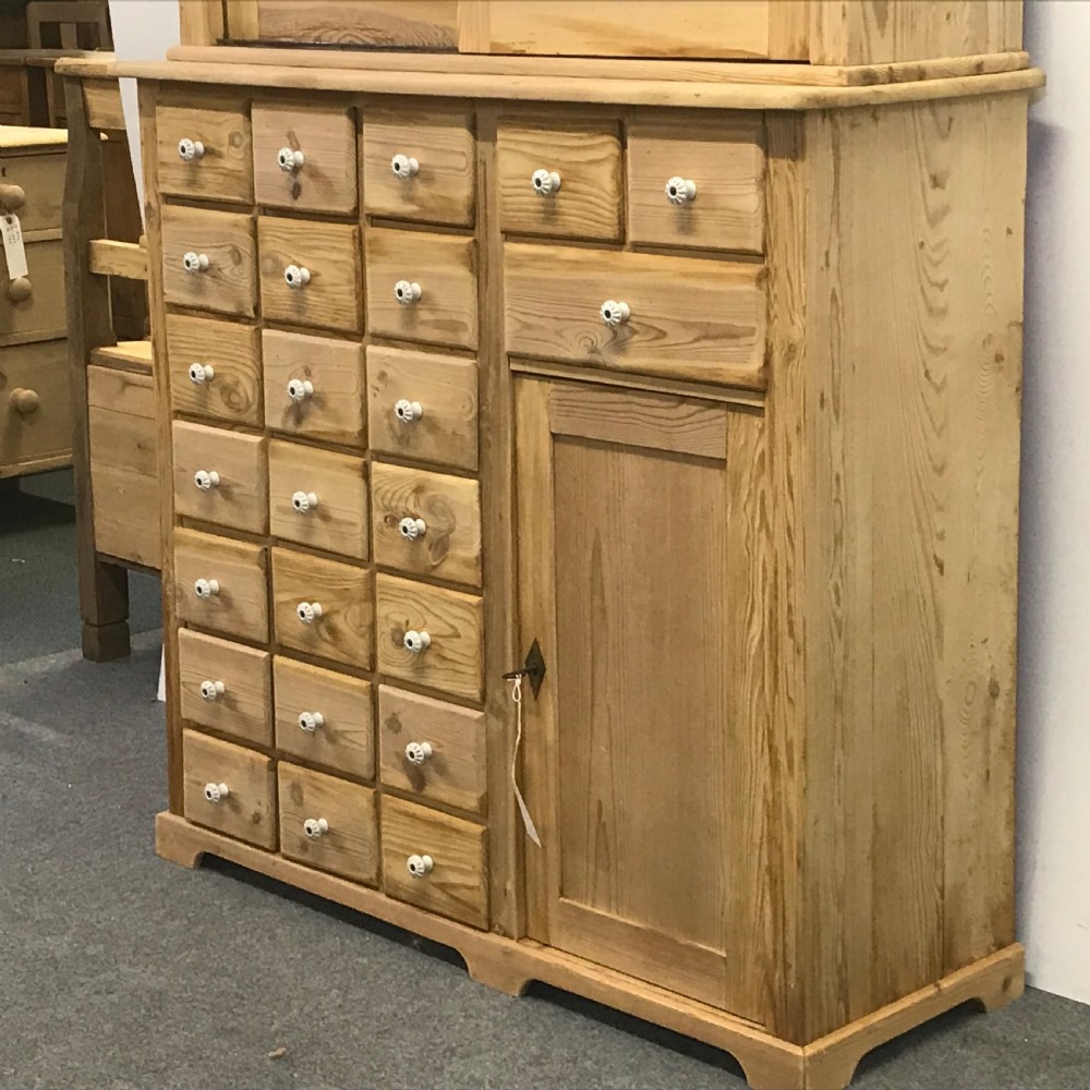 Antique Pine Apothecary Cabinet  View IV