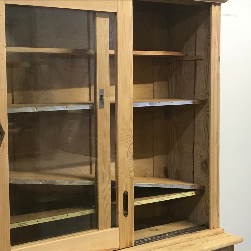 Antique Pine Apothecary Cabinet  View VI