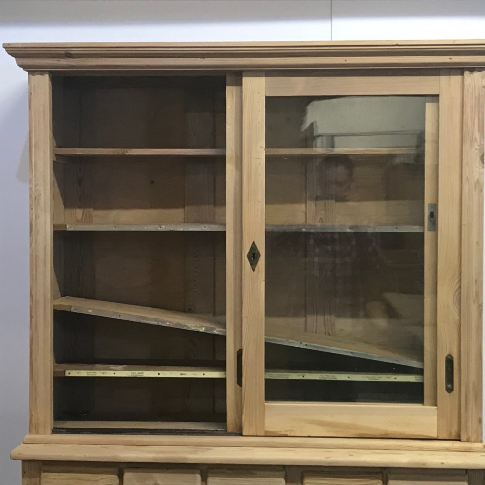 Antique Pine Apothecary Cabinet  View VII