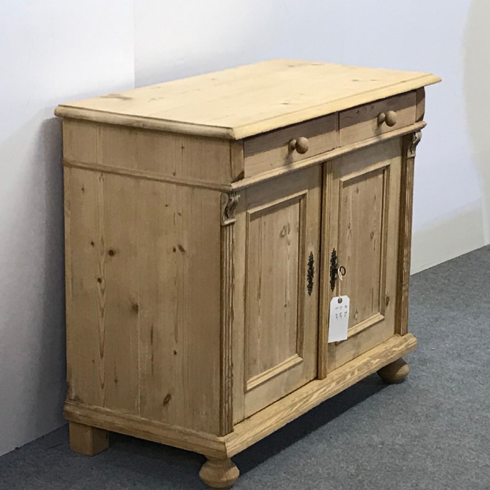 ANTIQUE PINE KITCHEN CUPBOARD View II