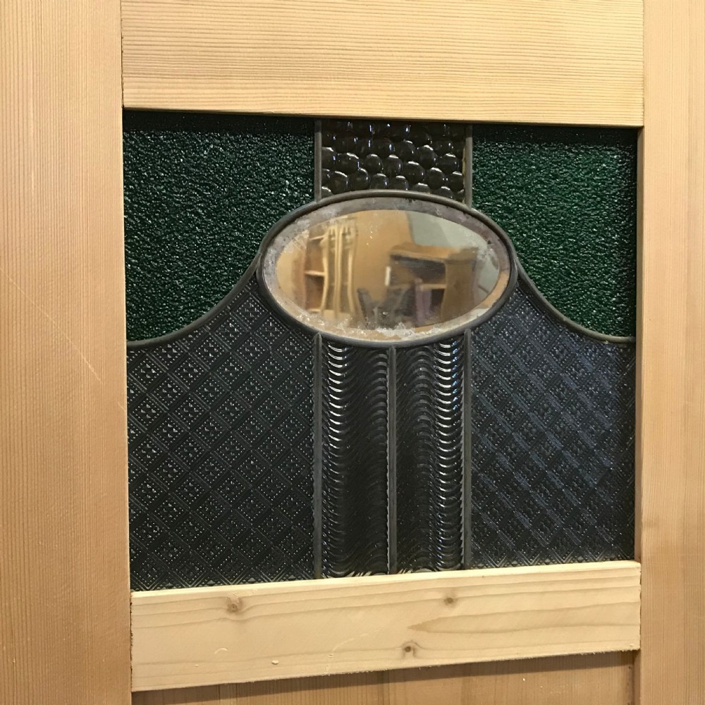 SMALL DOUBLE ART DECO PINE WARDROBE  View II