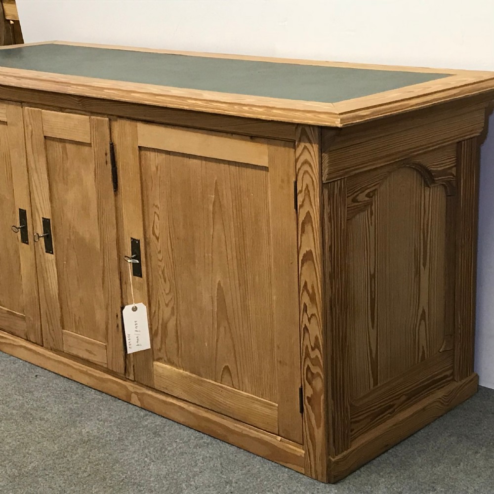 Antique Pine Shop Counter c.1920's View III