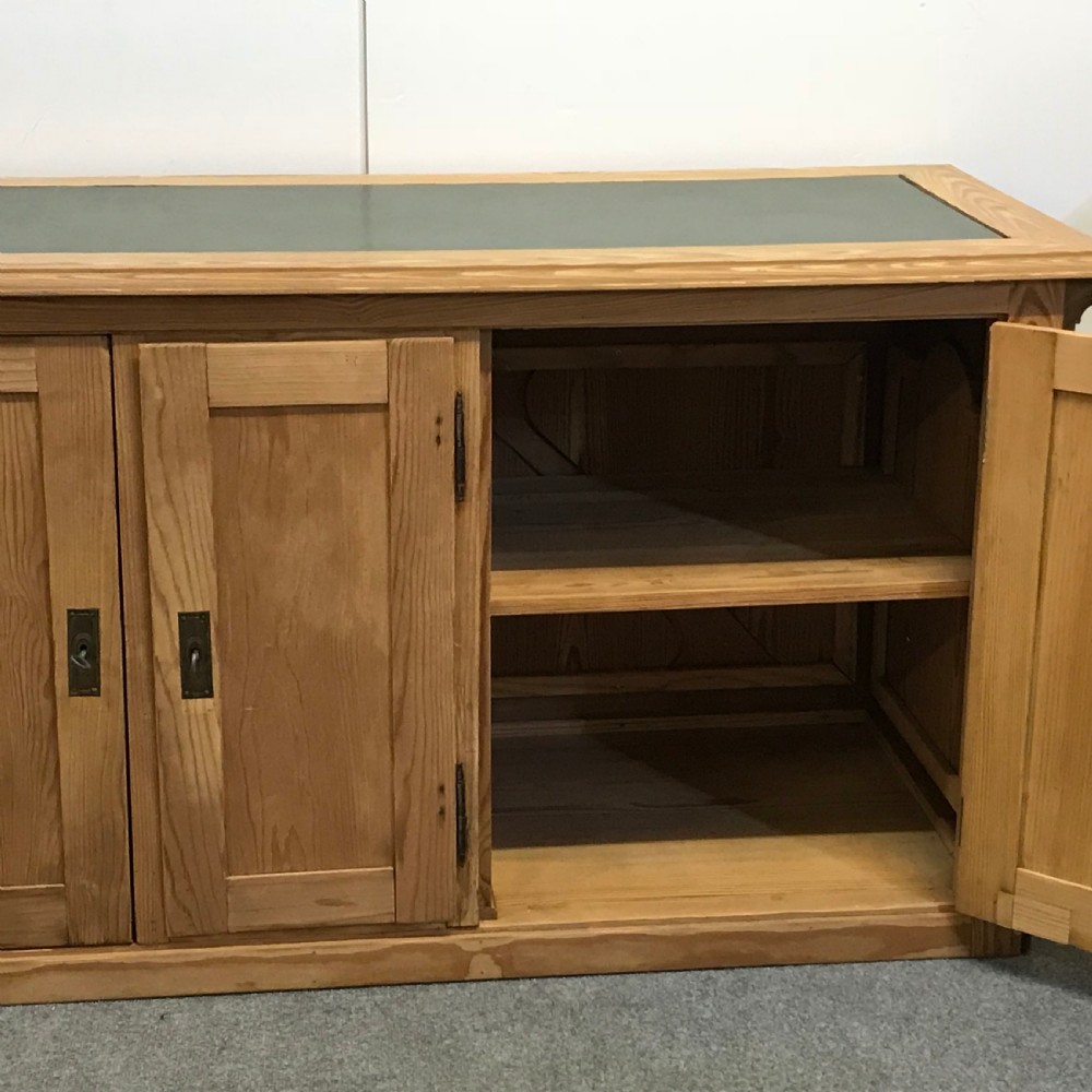 Antique Pine Shop Counter c.1920's View V