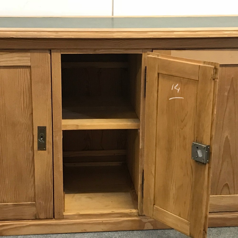 Antique Pine Shop Counter c.1920's View VI