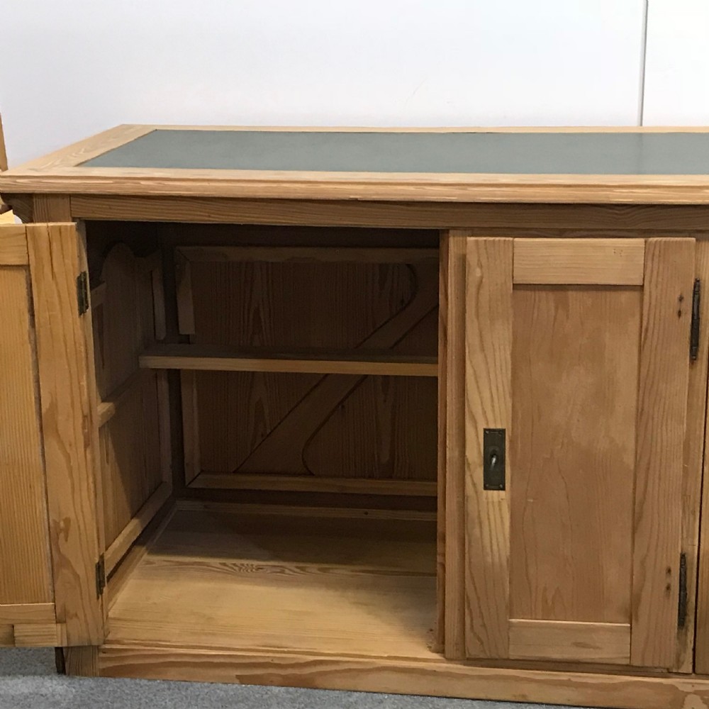 Antique Pine Shop Counter c.1920's View VII