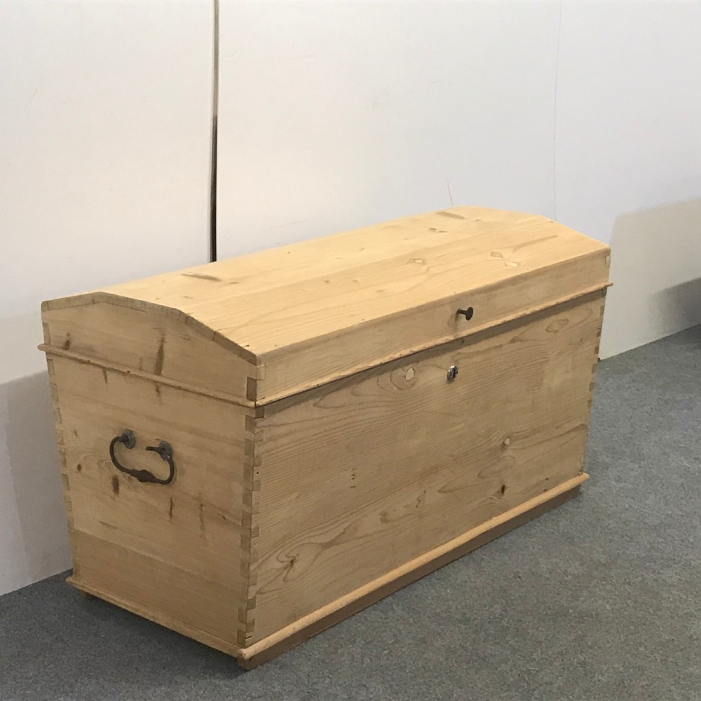Old Pine Blanket Chest c.1910 View II