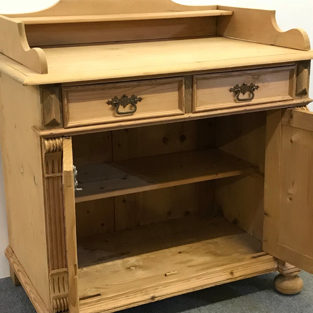 Antique Pine Washstand c.1920 View V