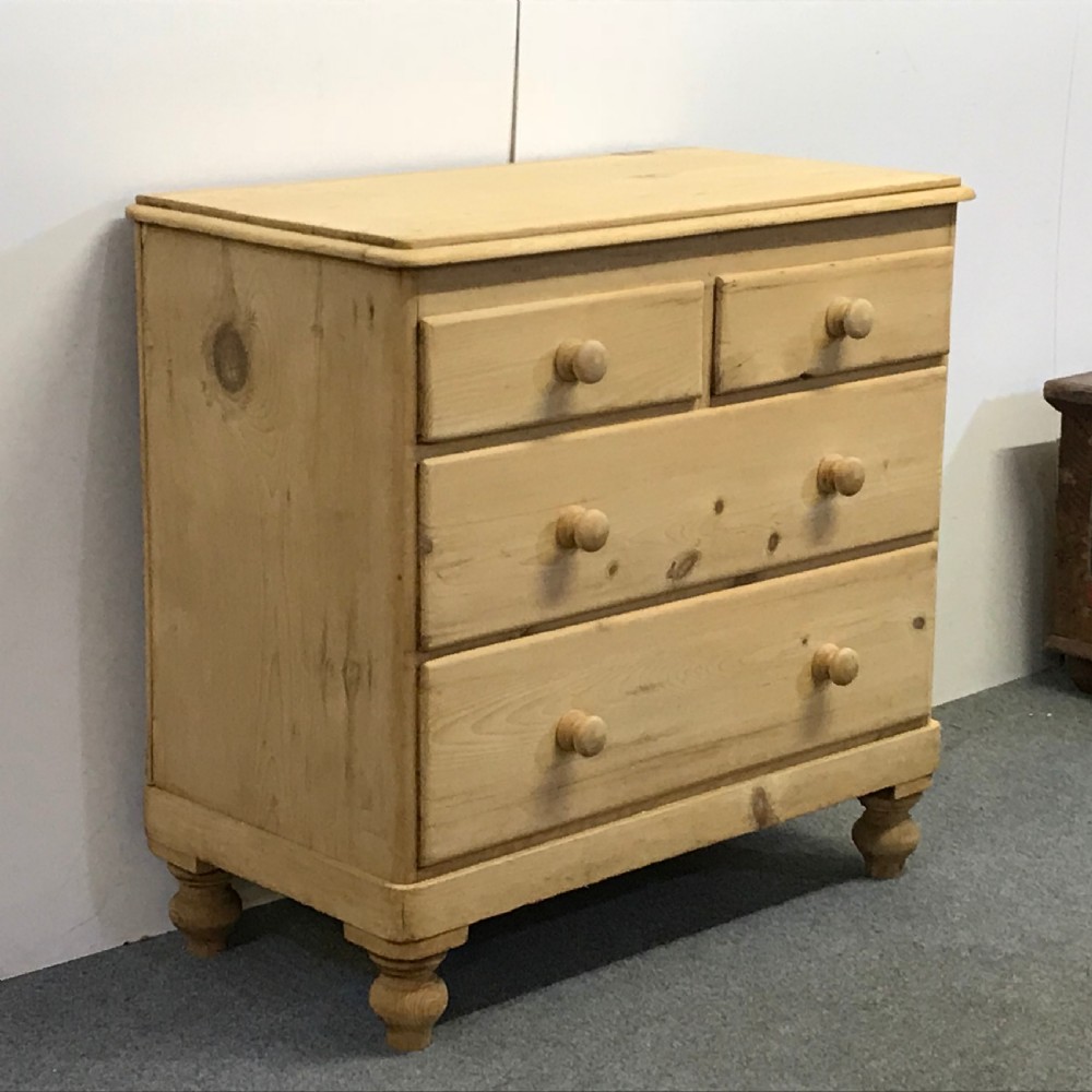 Late Victorian Pine Chest of Drawers  View II