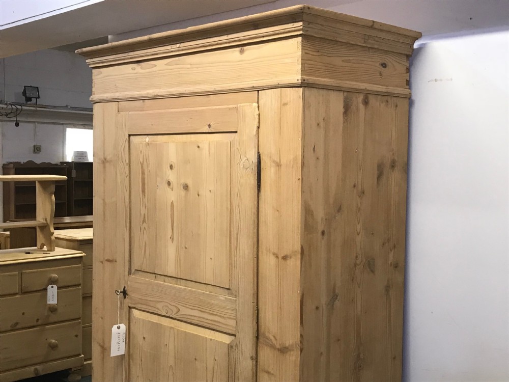 LATE 1800's  DEEP SINGLE DOOR WARDROBE (DISMANTLES) View V