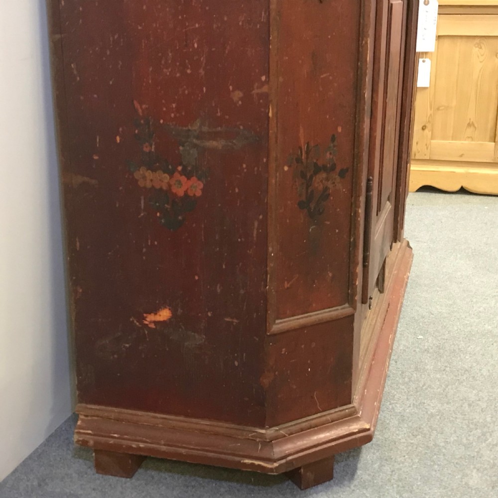 BEAUTIFUL VERY OLD PAINTED ARMOIRE C.1851 - (DISMANTLES) View X
