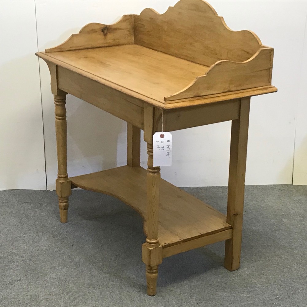 Attractive Victorian Pine Washstand View III