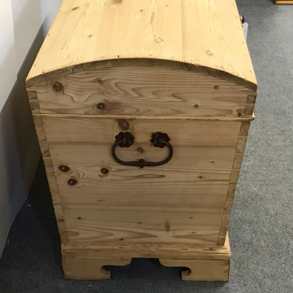 19th Century Pine Dome Top Chest  View IV