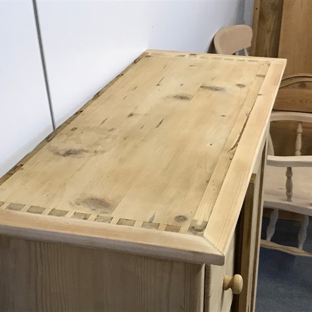 19THE CENTURY PINE LARDER CUPBOARD View V