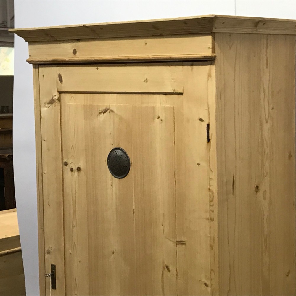 TALL OLD PINE LARDER CUPBOARD  View VI