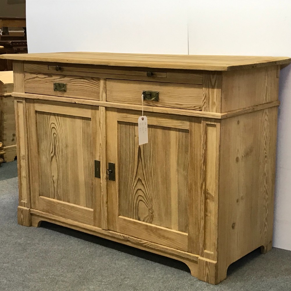 OLD PINE FARMHOUSE KITCHEN DRESSER BASE View IX