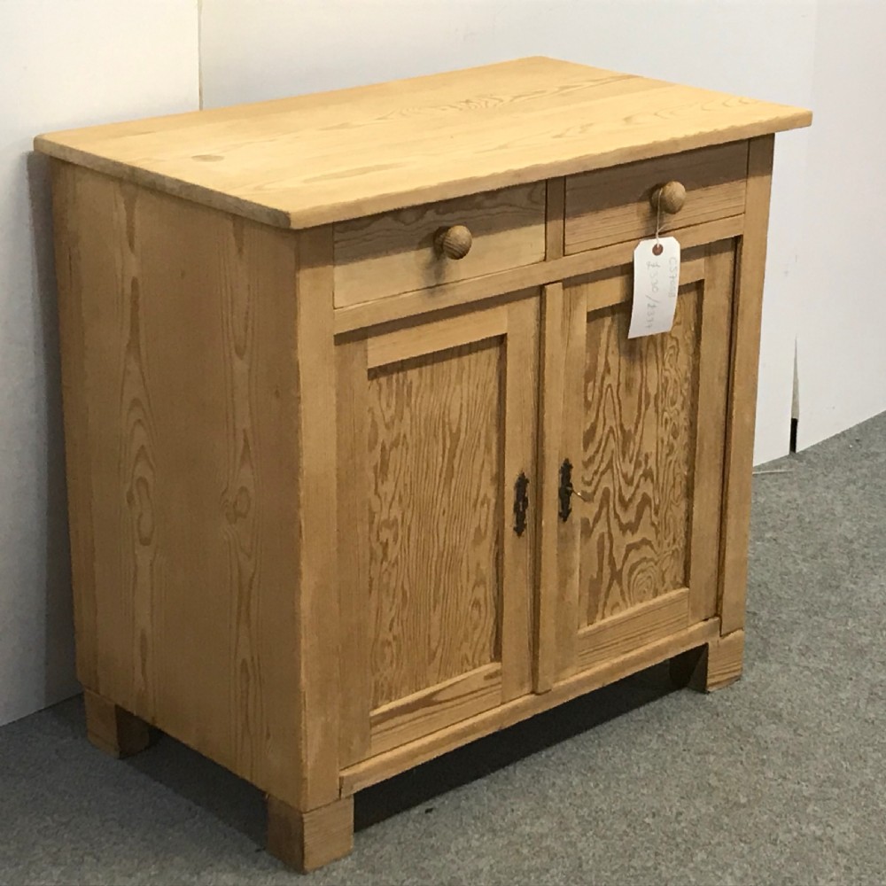 SMALL ANTIQUE PINE CUPBOARD View II