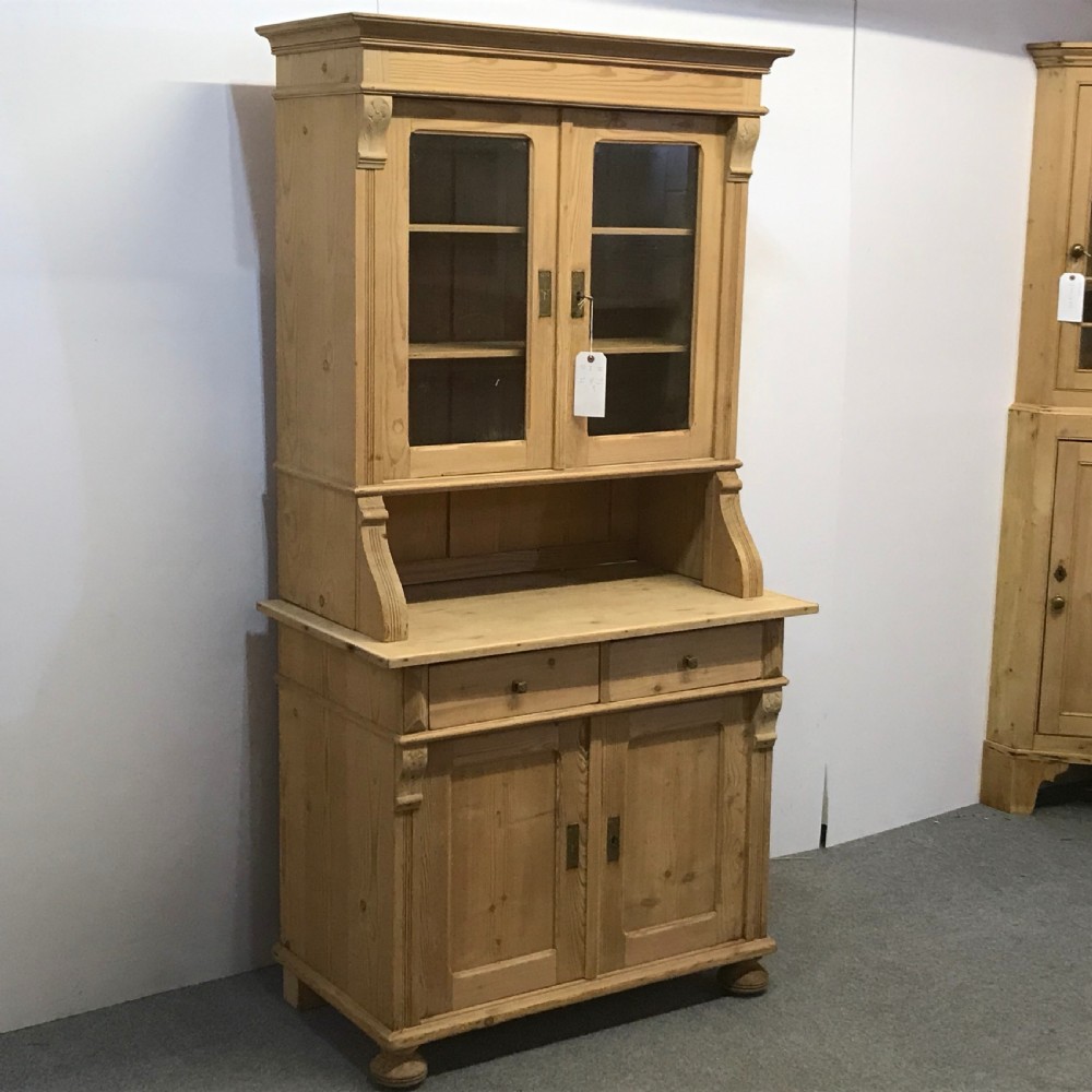 ANTIQUE PINE COTTAGE DRESSER View III