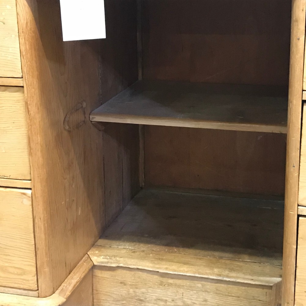 LARGE VICTORIAN PINE DESK View VII