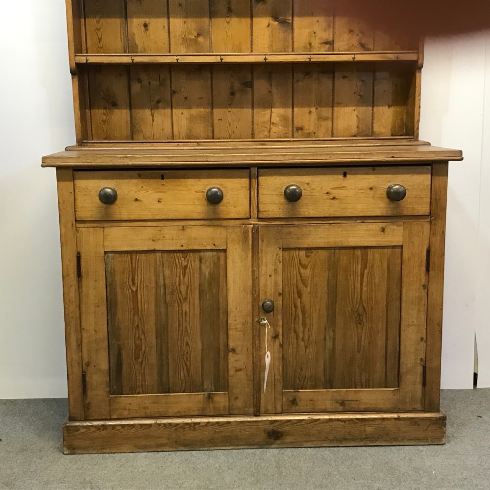 WAXED OLD ENGLISH PINE DRESSER View II