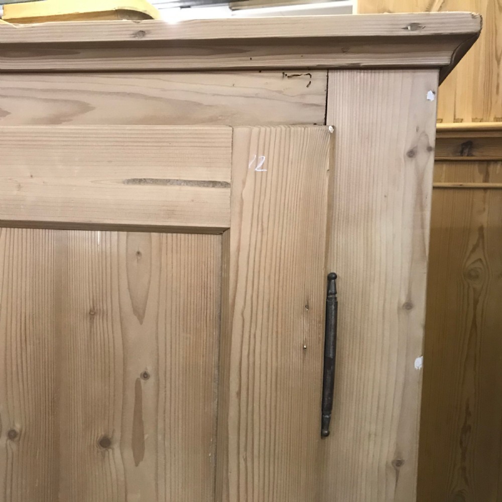 ANTIQUE PINE FOOD LARDER CUPBOARD View X